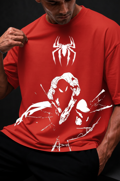 Spider Verse Reflector Eyes Art By UrbanDrep Red