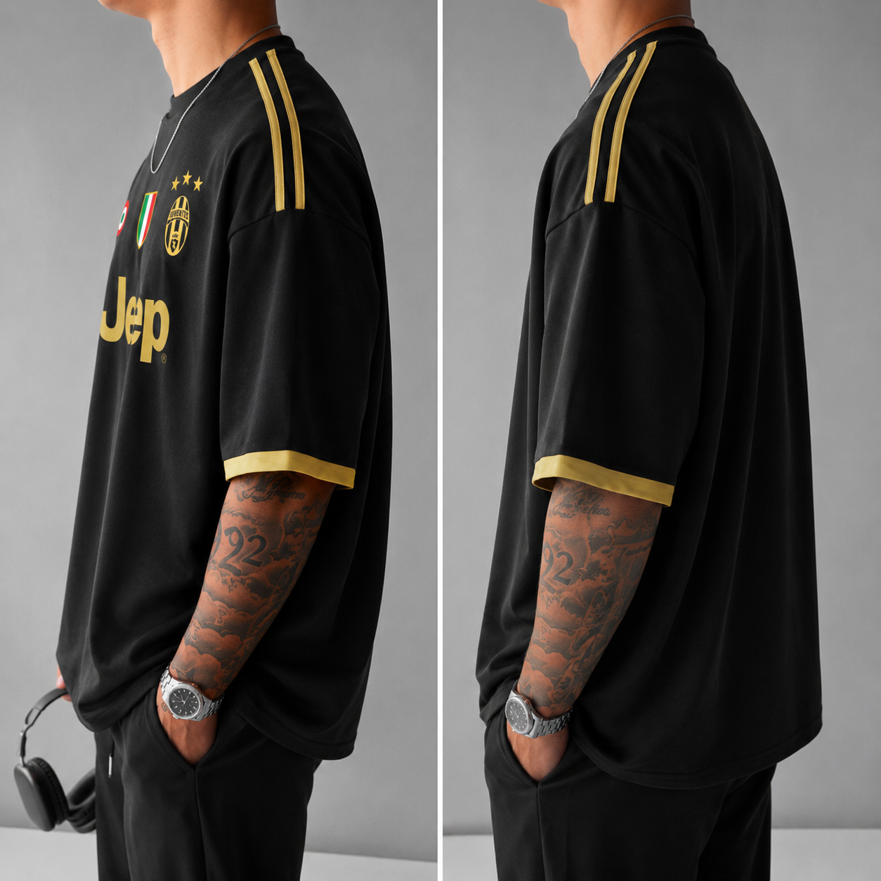 Juventus Football Club Oversized Tee