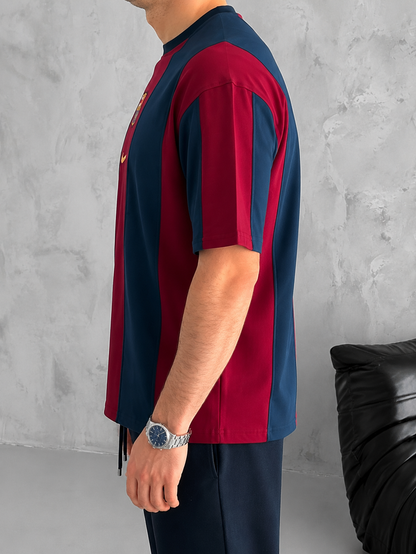 Barcelona Vintage Football Oversized Tee